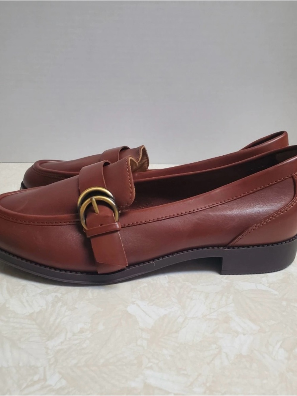 Easy Spirit Jeane Cognac Women's loafer 9.5W